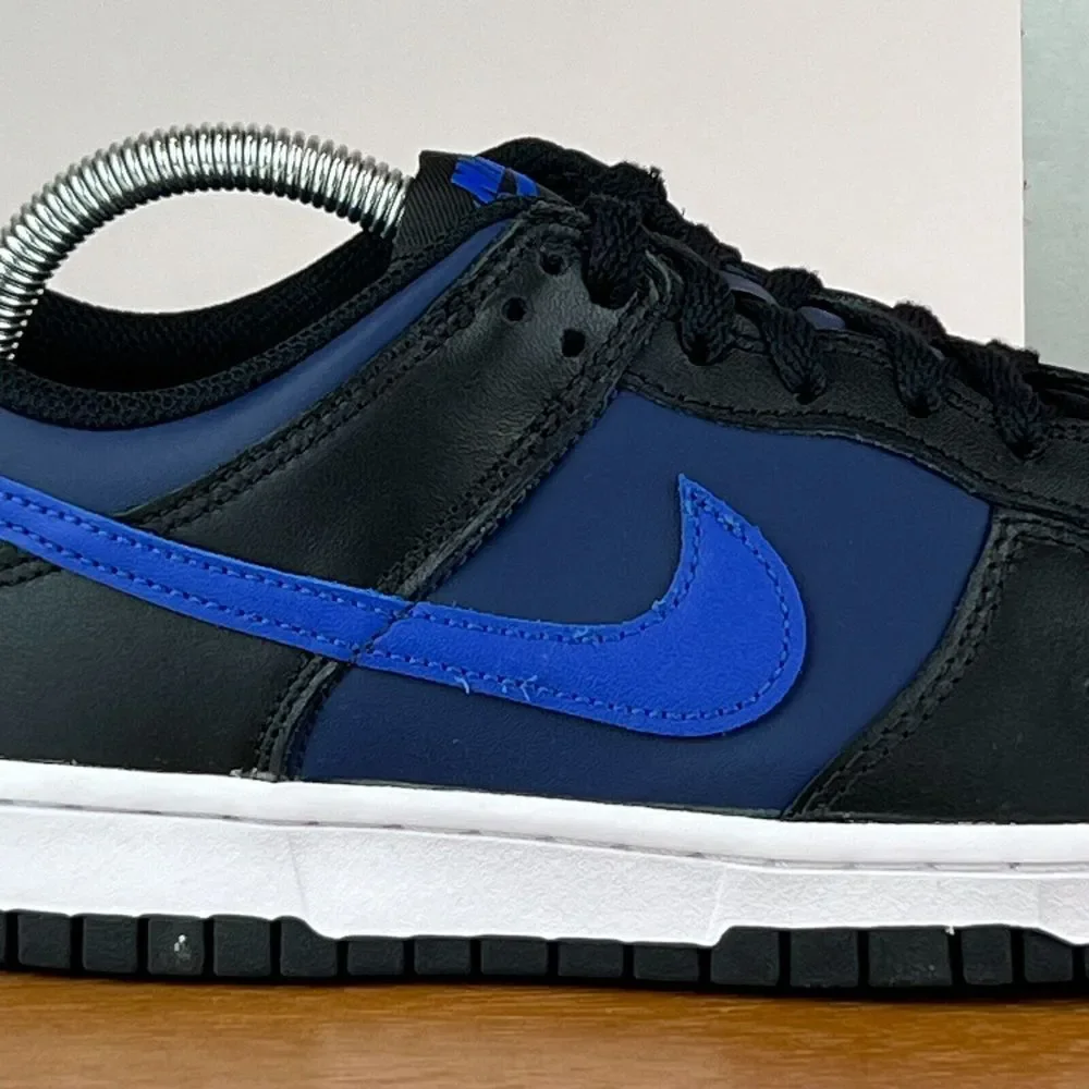 New Big Kids Nike Dunk Low‎ DH9765 402 Midnight Navy Game Royal Black Size 7 Y